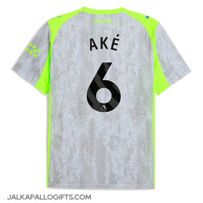 Manchester City Nathan Ake #6 Kolmaspaita 2025-26 Lyhythihainen Manchester City Nathan Ake #6 Kolmaspaita 2025-26 Lyhythihainen